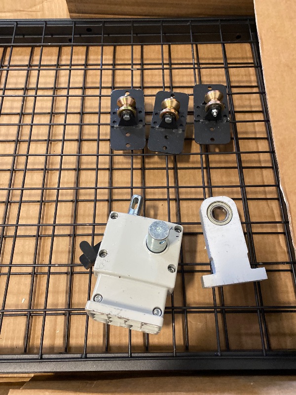 Photo 1 of Overhead Garage Storage Rack,4x4FT Garage Ceiling Storage Racks,Lift Storage Rack with Secure Lock,Holds 400 Lbs for Easy Up Down,Professional Organization System