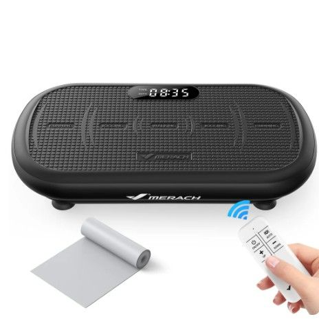 Photo 1 of CV40 Curved 440 lbs High-Power Vibration Plate for Weight Loss