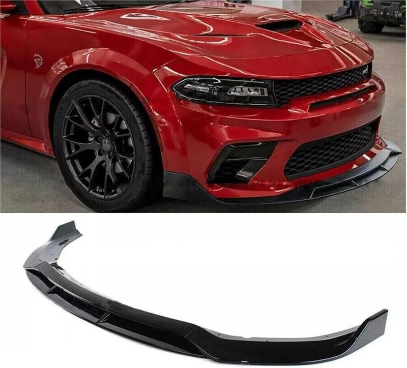 Photo 1 of Front Bumper Lip Splitter Kit Compatible with Dodge Charger SRT Hellcat Scat Widebody 20-23