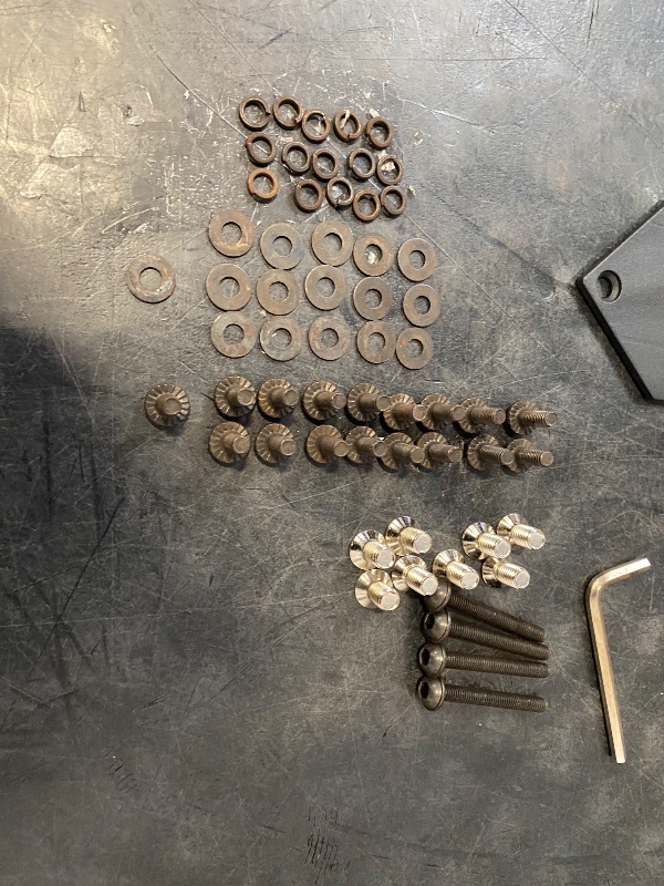 Photo 1 of (Partial Set ) Hardware Brace Pack for Zons Table Tops 47x24x18" 