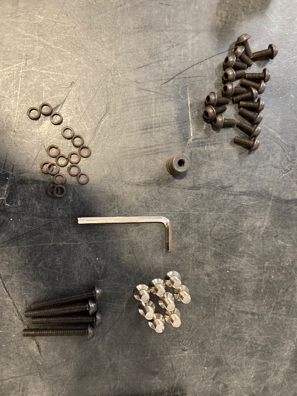 Photo 1 of (Partial Set ) Hardware Brace Pack for Zons Table Tops 55x32x30"