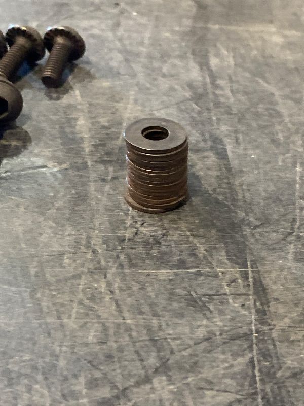 Photo 1 of (Partial Set ) Hardware Brace Pack for Zons Table Tops 55x32x30"