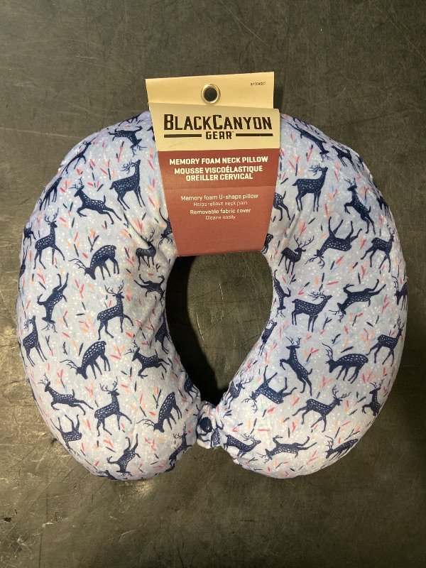 Photo 1 of Black Canyon Gear RoadPro RP70ASST Print Memory Foam Neck Pillow - Deers