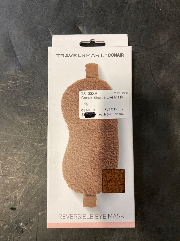Photo 1 of Conair Travelsmart Sherpe reversible eye mask 
