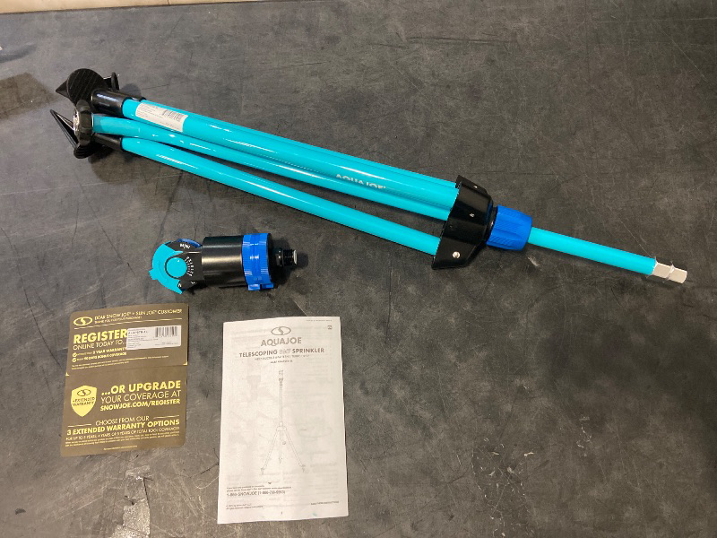 Photo 1 of Aqua Joe AJ-6PSTB Indestructible Series 6 Pattern HD Sprinkler/Mister Combo, 360 Degree Coverage
