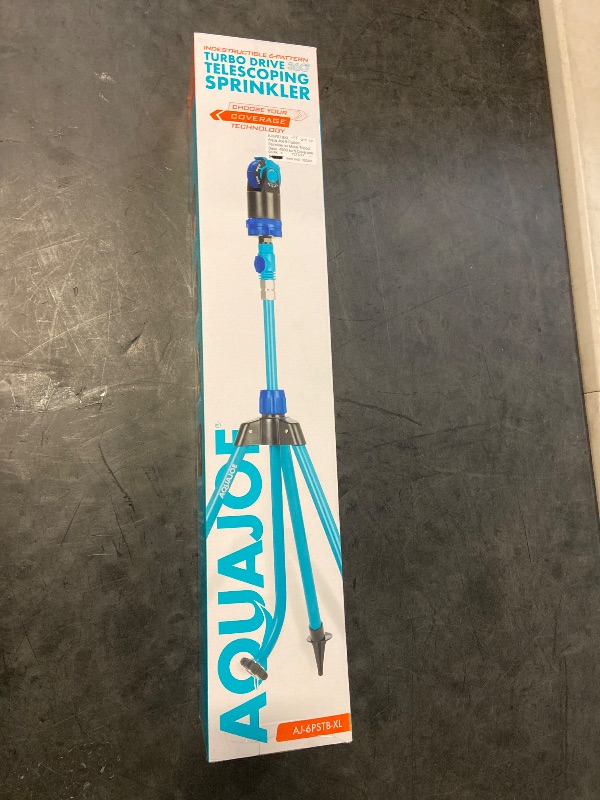 Photo 1 of Aqua Joe AJ-6PSTB Indestructible Series 6 Pattern HD Sprinkler/Mister Combo, 360 Degree Coverage
