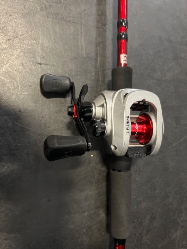 Photo 1 of 13 Fishing Origin F1 Baitcasting Combo, 7'1" Length, Medium Heavy Power, Fast Action, Left Hand