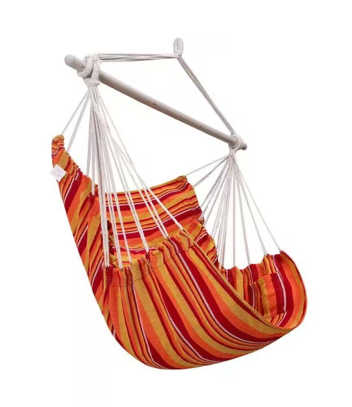 Photo 1 of Fabric Hammock Chair W/Spreader BAR PDQ, Toasted Almond