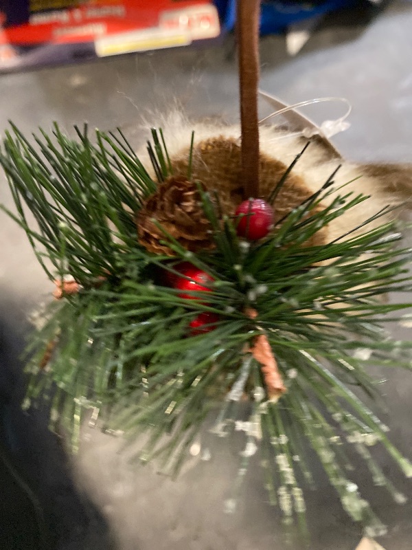 Photo 1 of (Tan)Hanging Ice Skate, Winter Decoration,