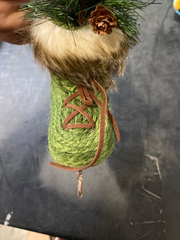 Photo 1 of (Green)Hanging Ice Skate, Winter Decoration,