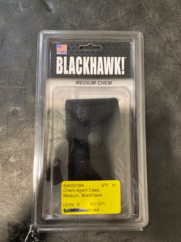 Photo 1 of BLACKHAWK Traditional Black CORDURA Chemical Agent Case - Medium