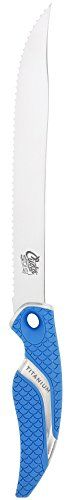 Photo 1 of Cuda Fillet Knife 9 in TI-Bonded Serrated Knife
