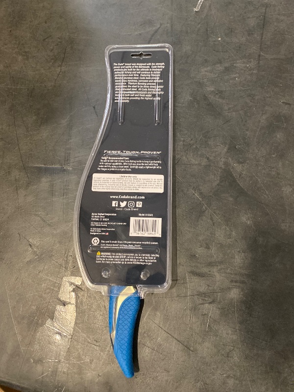 Photo 1 of Cuda Fillet Knife 9 in TI-Bonded Serrated Knife