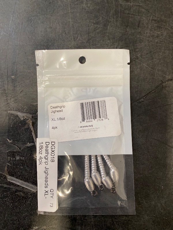 Photo 1 of Deathgrip XL Jigheads, 4 per pack