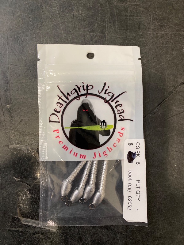 Photo 1 of Deathgrip XL Jigheads, 4 per pack
