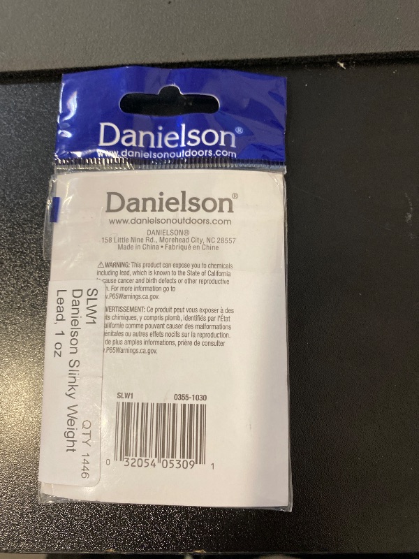 Photo 1 of Danielson SLW1 Slinky Weight Lead 1 oz, Multi, Standard