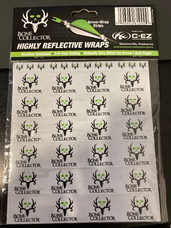 Photo 1 of C-EZ Reflective Wraps (Bone Collector Edition), Black