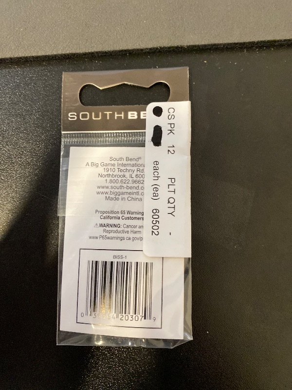 Photo 1 of Black/Strong/Durable Interlock Snap Swivel  Size 1 Black, BISS-1