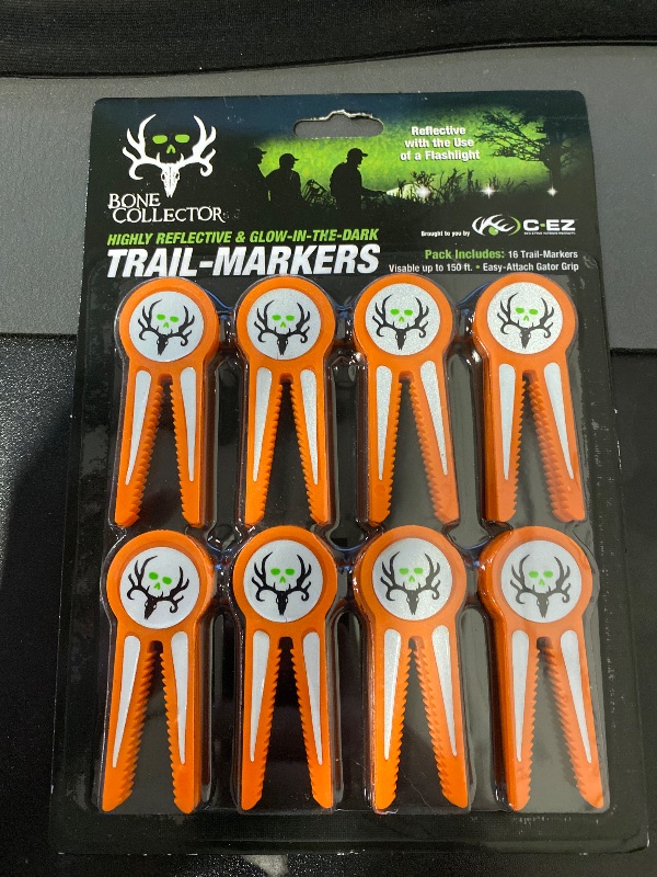 Photo 1 of Bone Collector C-EZ Highly Reflective and Glow in The Dark Trail Markers
