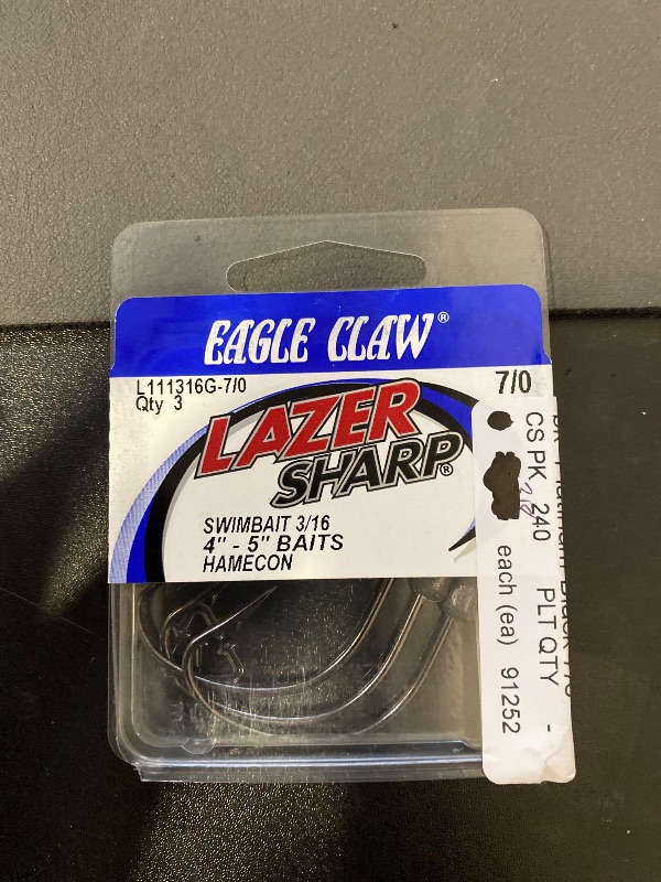 Photo 1 of 3/16OZ SWIMBAIT 60 DEG Bend Barbed Spear