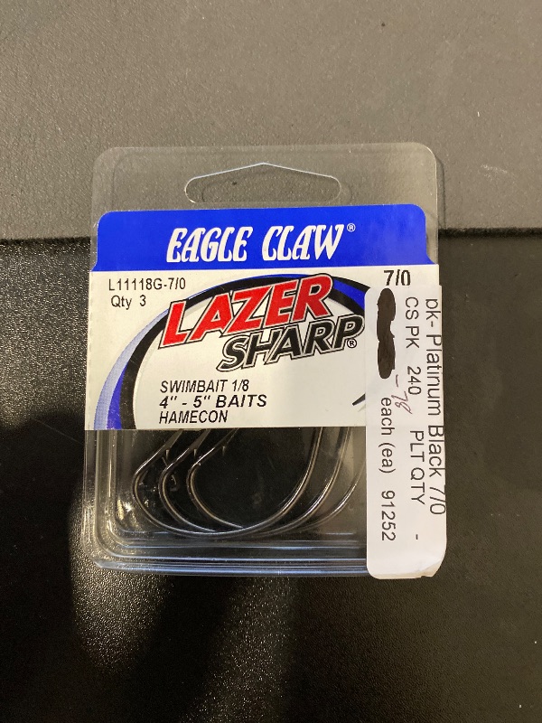 Photo 1 of 1/8OZ SWIMBAIT 60 DEG Bend Barbed Spear