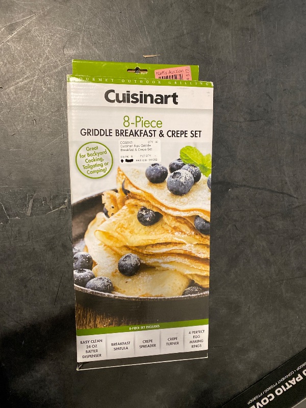 Photo 1 of Cuisinart CGS-843 Griddle Breakfast and Crepe Set