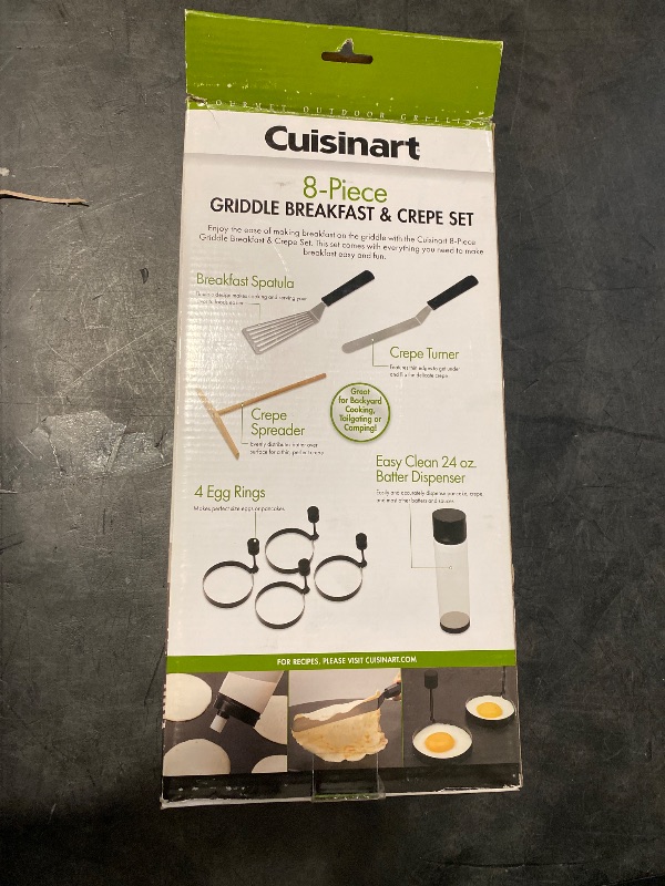 Photo 1 of Cuisinart CGS-843 Griddle Breakfast and Crepe Set
