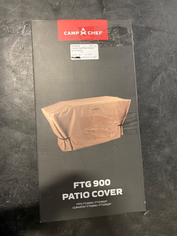 Photo 1 of Camp Chef Flat Top Patio Cover - Weather-Resistant, Durable Grill Cover for Outdoor Flat Top Grill - Fits FTG900 & FTG900P