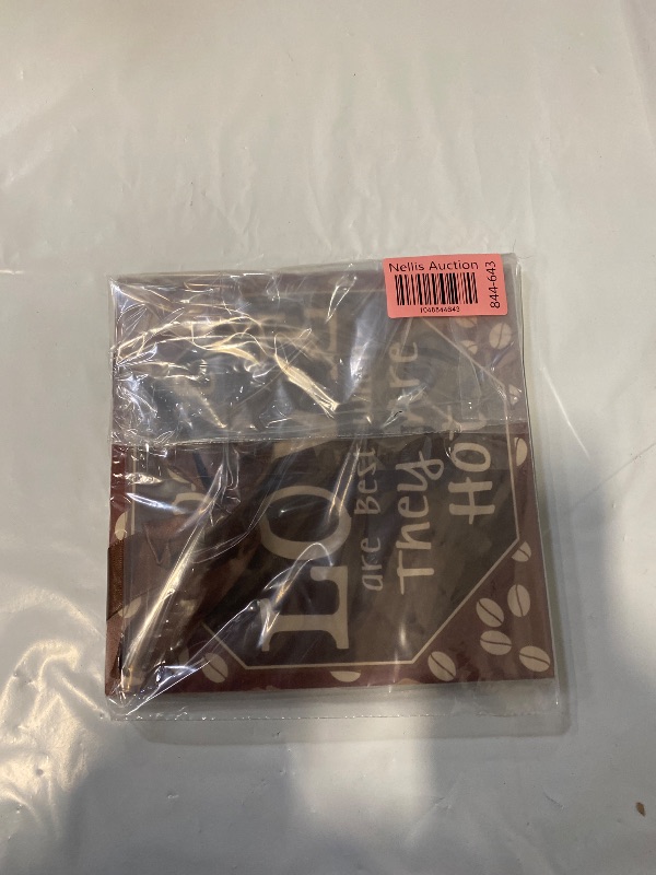 Photo 1 of 7.5 x 7.5 Inch Coffee And Love Sign 