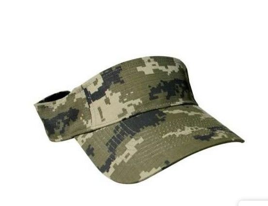 Photo 1 of Custom Digital Camo Visor Hat w/ Velcro Closure
