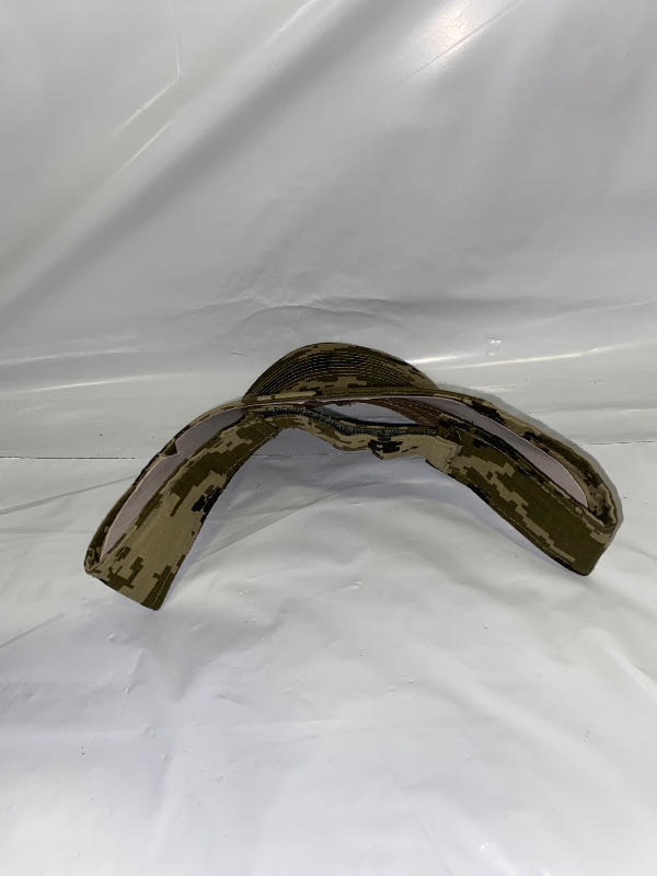 Photo 1 of Custom Digital Camo Visor Hat w/ Velcro Closure

