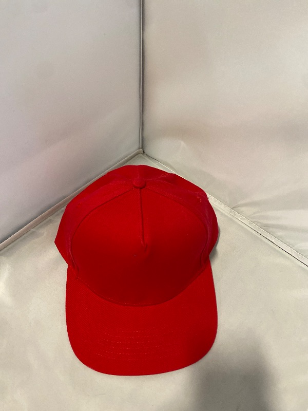 Photo 1 of Classic Snapback Hat Cap Hip Hop Style Flat Bill Blank Solid Color Adjustable Size