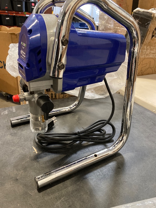 Photo 1 of 1200W Heavy-Duty Airless Paint Sprayer, 3300PSI High Pressure & 1.2L/Min High Flow for Fast Painting, Up to 30% More Coverage with Less Overspray, for Interior/Exterior Walls, Fences, Furniture
