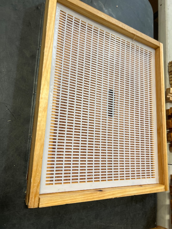 Photo 1 of 10-Frame Langstroth Beehive Kit, 3-Layer Beeswax Coated Bee Hive with 2 Deep and 1 Medium Boxes, Professional Beekeeping Starter Set