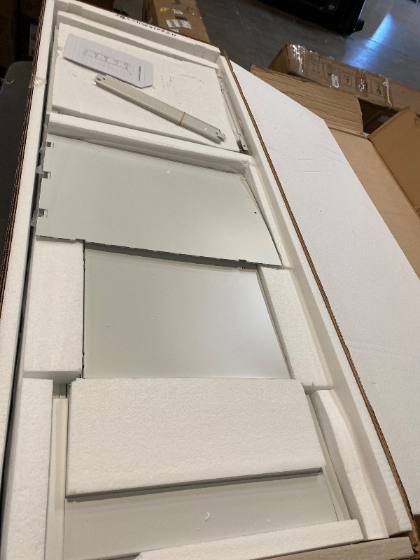 Photo 1 of AUHUP 4 Drawer Metal File Cabinet with Lock, White Vertical Filing Storage Cabinet for Home Office White 