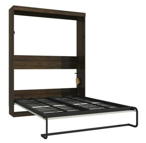 Photo 1 of Farmhouse Style Murphy Wall Full Size Matress White/Brown
