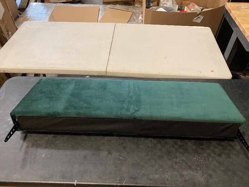 Photo 1 of (Not Finished) Partial Set- Modular Furniture Back Support -Emerald Green Velvet 
