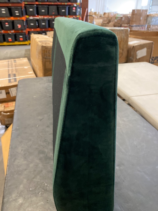 Photo 1 of (Not Finished) Partial Set- Modular Furniture Back Support -Emerald Green Velvet 