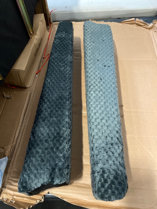 View 5 of Partial Set, Box 1 of 2 - Bottom of Recliner- CDCASA Oversized Dual Motor Lay Flat Power Lift Recliner Chair with Massage, Heat Textile Infinite Position Large Recliner Chairs for Big Men & Elderly, Lumbar Pillow, USB & Type-C Ports,2PCS, Grey