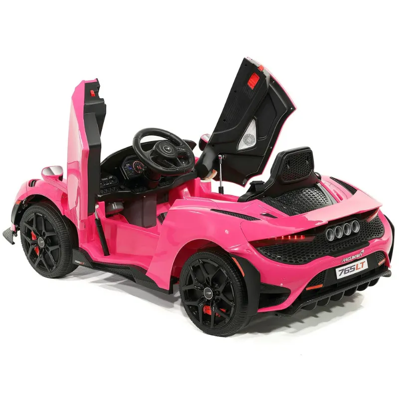Photo 1 of McLaren 765LT 12V Kids Ride-On Car with R/C Parental Remote | Pink

