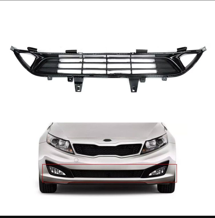 Photo 1 of Front Bumper Lower Grille Without Fog Lamp Hole Fit for 2019-2020 K-ia Optima-KI1036142