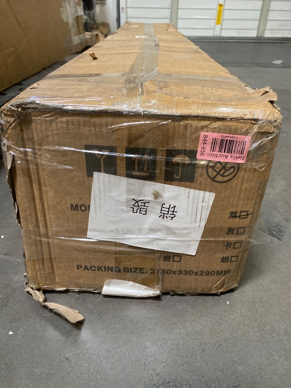 Photo 1 of Floating TV Stand - Wall Mounted Media Console with 2 Drawer, Floating Entertainment Center TV Cabinet, Wall Mounted Audio/Video Shelf for Home Room (Wood, 78.74x7.87x9.45IN)
