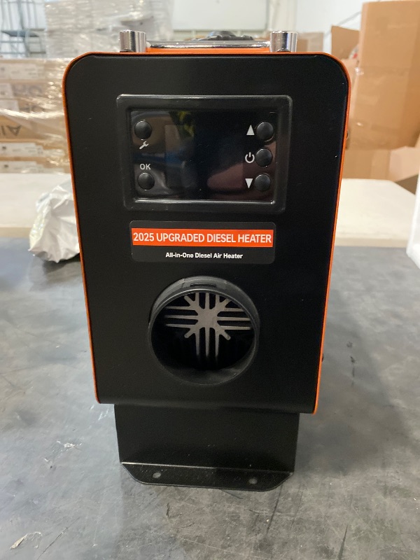 Photo 1 of Silvel Diesel Air Heater All in One Portable 4L Tank Orange 12V24V LCD Remote Control Suitable for Vehicles Outdoors