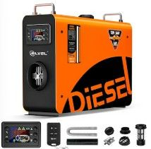 Photo 1 of Silvel Diesel Air Heater All in One Portable 4L Tank Orange 12V24V LCD Remote Control Suitable for Vehicles Outdoors