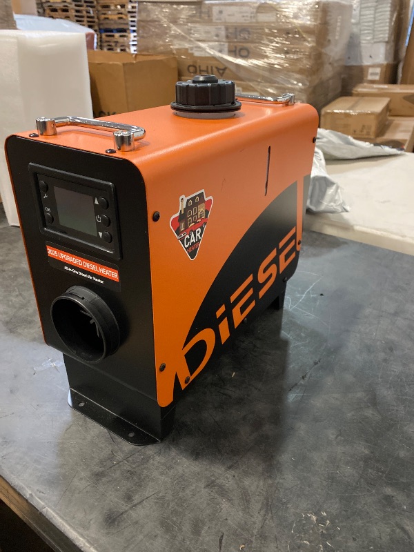 Photo 1 of Silvel Diesel Air Heater All in One Portable 4L Tank Orange 12V24V LCD Remote Control Suitable for Vehicles Outdoors