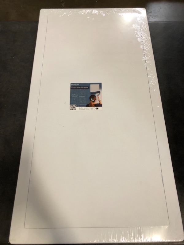 Photo 1 of Access Panel for Drywall - 14 x 29 inch - Wall Hole Cover - Access Door - Plumbing Access Panel for Drywall - Heavy Durable Plastic White
