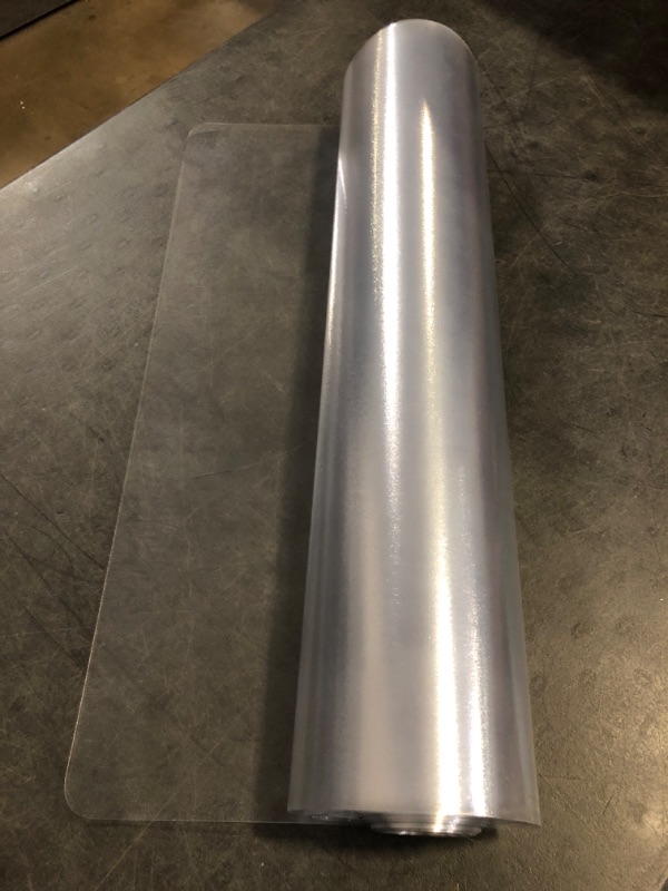 Photo 1 of Bed Bath & Beyond 24 Gauge (0.24mm Thick) - 20 Yards Full Roll Premium Clear Plastic Vinyl Table Cover Protector
