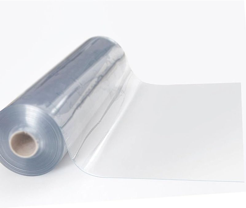 Photo 1 of Bed Bath & Beyond 24 Gauge (0.24mm Thick) - 20 Yards Full Roll Premium Clear Plastic Vinyl Table Cover Protector
