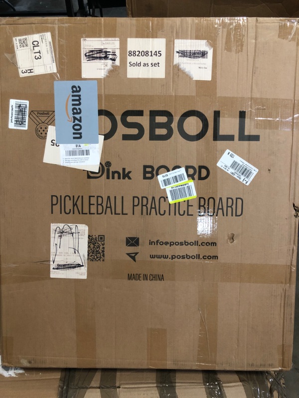 Photo 1 of Pickleball Practice Board Pickleball Dink Rebounder with Stand Pickleball Wall for Practice Dink Board for Pickleball Training Adjustable Pickleball Practice Rebounder Pad Portable Dink Guru (RED)
