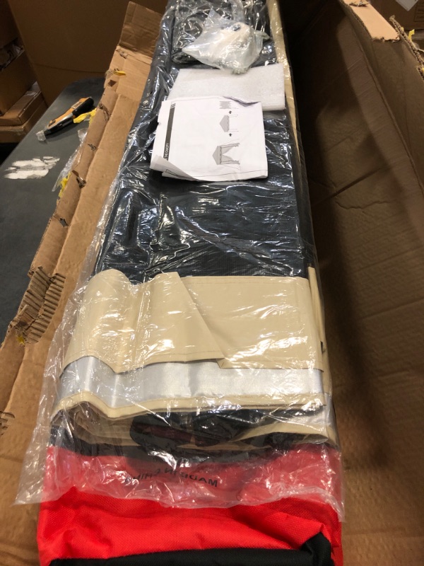 Photo 1 of ABCCANOPY Pop Up Canopy - Outdoor Patio Portable Canopy Tent Heavy Duty for Backyard and Deck with 4 Sandbags(Beige, 10x10)
